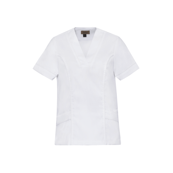White Medical Uniform Shirt For Women